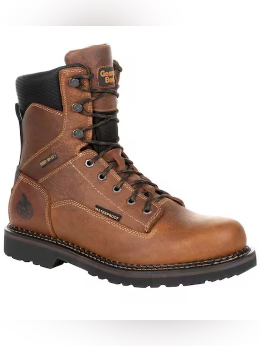 Men’s Georgia Boot Revamp 8” Waterproof Work Boot - Size 12